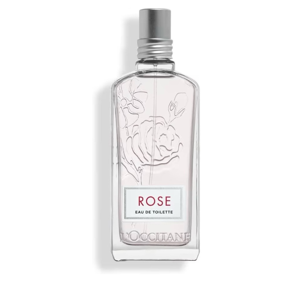 L'OCCITANE Rose Eau de Toilette with Silver Cap